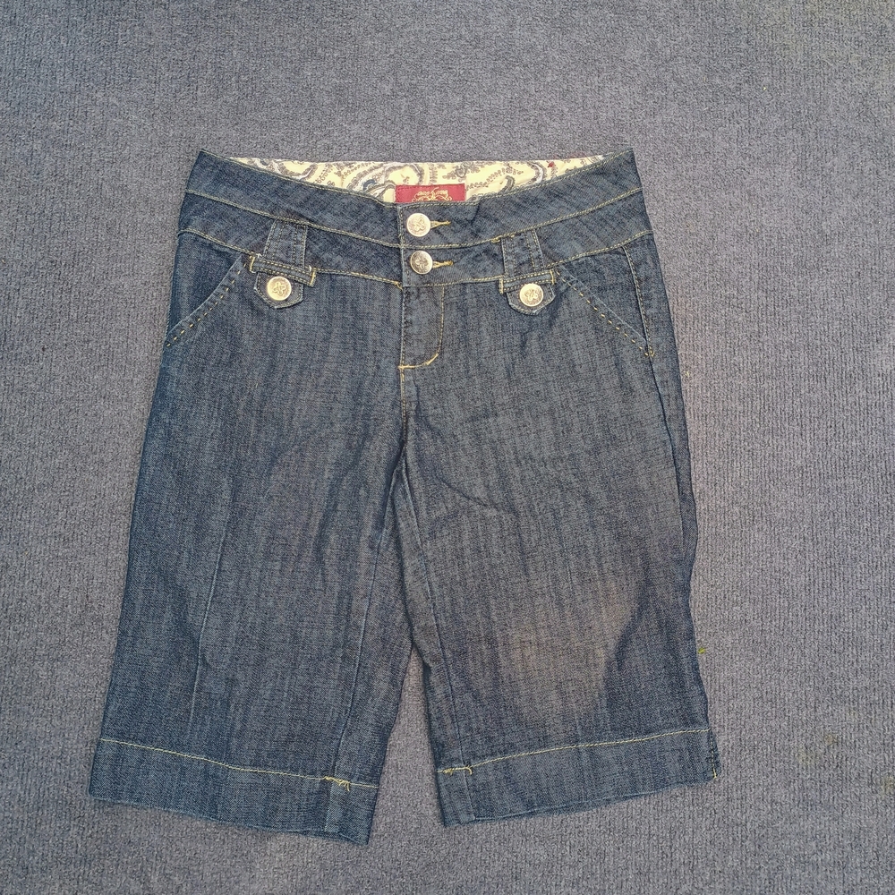 Women’s Dark Blue Denim Jean Shorts